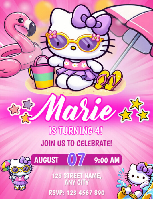 Plantilla de Children's Birthday Party | PosterMyWall