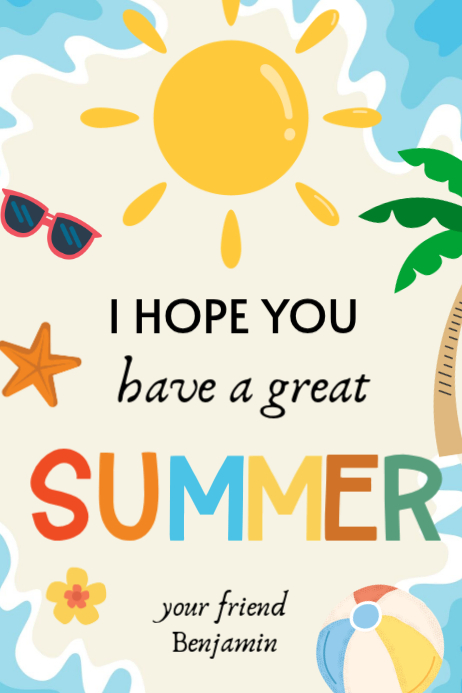 Editable Last Day of School Tag End of Year Friends Gift Tags Template ...