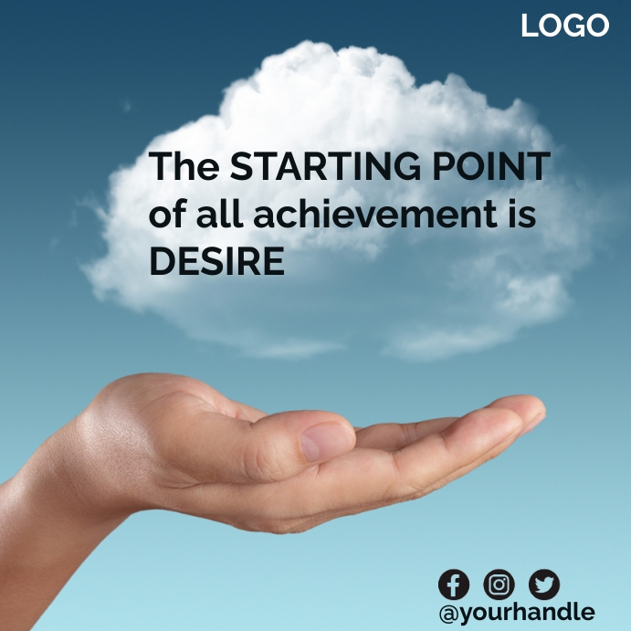 Editable quote template | PosterMyWall