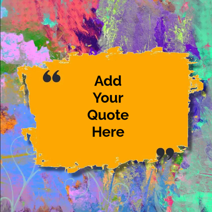 Editable quote template | PosterMyWall