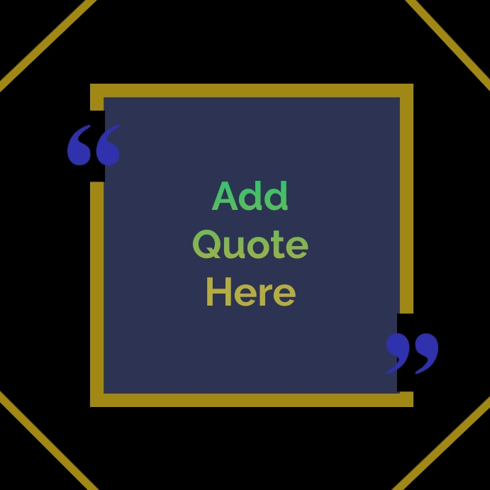 Editable quote template | PosterMyWall