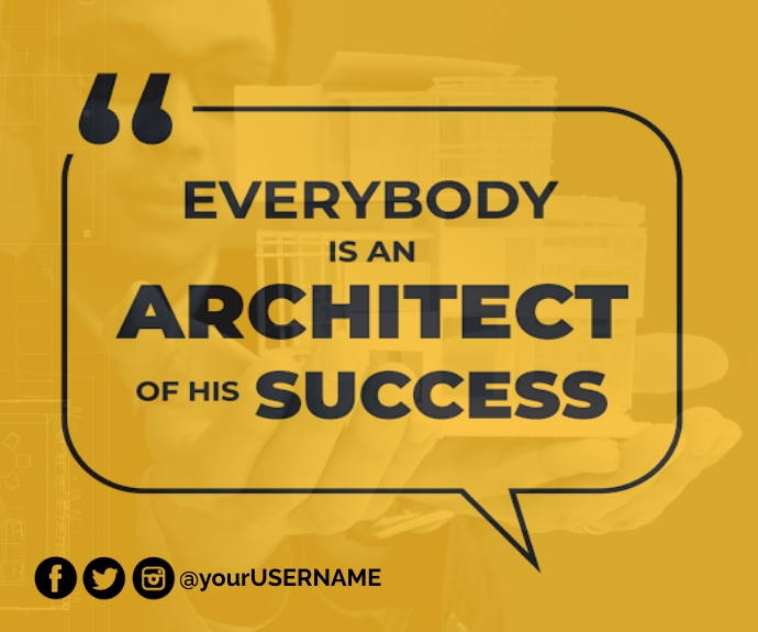 Editable Success Quote Template | PosterMyWall