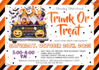 Weiß Trunk Or Treat A6 Template