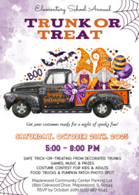 Blanco Trunk or Treat A6 Template