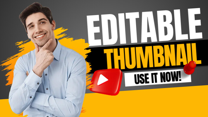 Editable tumbnail template | PosterMyWall