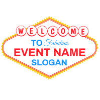 Editable Welcome To Las Vegas Sign Template Instagram Post