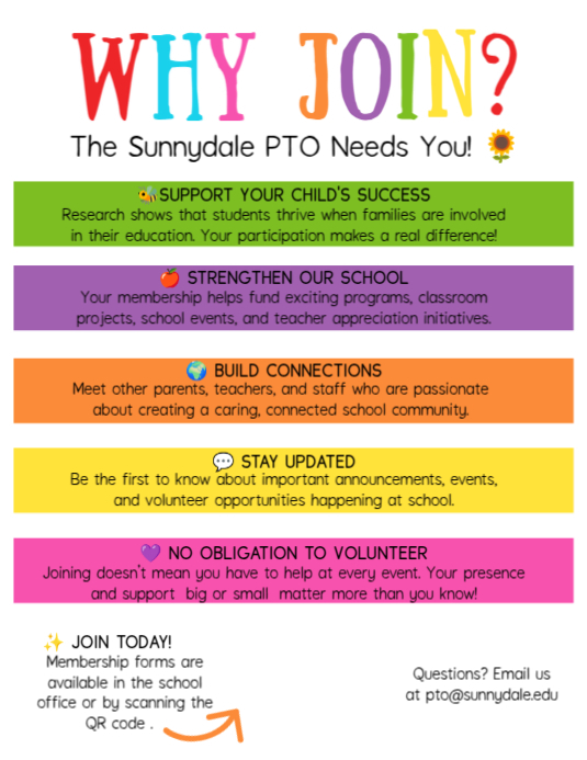 Editable Why Join the PTO PTA Flyer Template, Editable Why Join the PTO Flyer Template, Ulotka (US Letter)