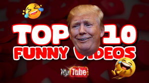 Editable YouTube thumbnail for funny video templates