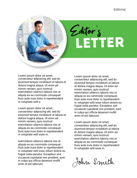 Editor Letter Letter To The Editor: Journal Of The American Institute