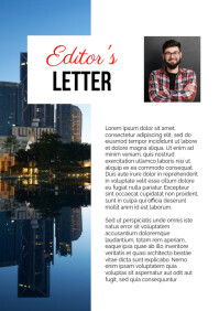 Editorial Page Layout Template | PosterMyWall