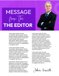 Editorial Page Layout Template for Magazine Design | PosterMyWall