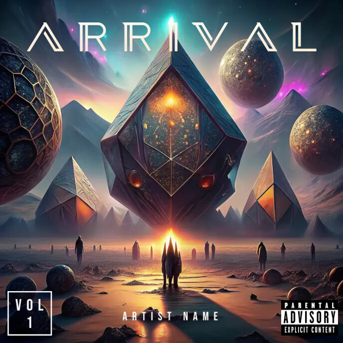Edm Music Album Cover Design Template PosterMyWall Edm Music Album Cover Design Template PosterMyWall