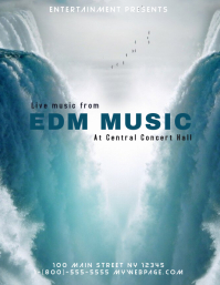 Customizable Design Templates for Edm | PosterMyWall