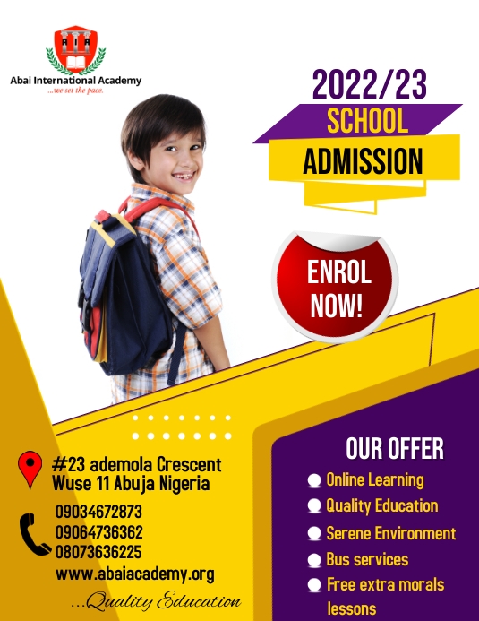Education (4) Flyer (Letter pang-US) template