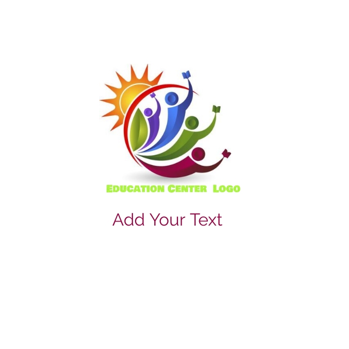Education Center Logo Template PosterMyWall education-center-logo-template-postermywall
