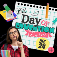 Education Day Event Instagram Post template