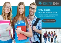 Education Postcard template
