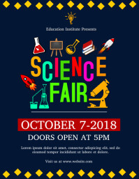 48 980 Science Fair Flyer Customizable Design Templates Postermywall