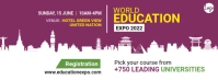Education Expo Facebook Cover template