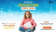 Education Expo  Facebook Shared Image Blog Header template