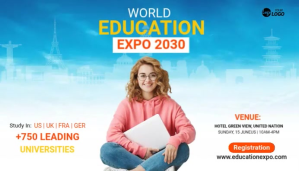 Education Expo  Facebook Shared Image Blog overskrift template