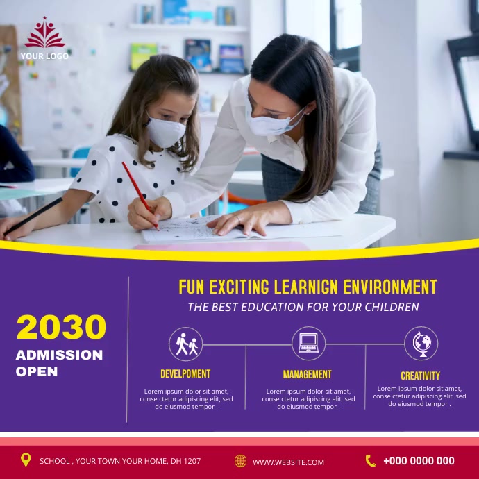 Education Instagram post Template PosterMyWall