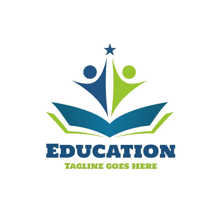 Education logo design, education (1) template
