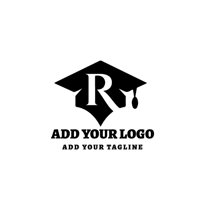 Plantilla de EDUCATION LOGO/EDUCATION CAP LOGO/R LOGO | PosterMyWall