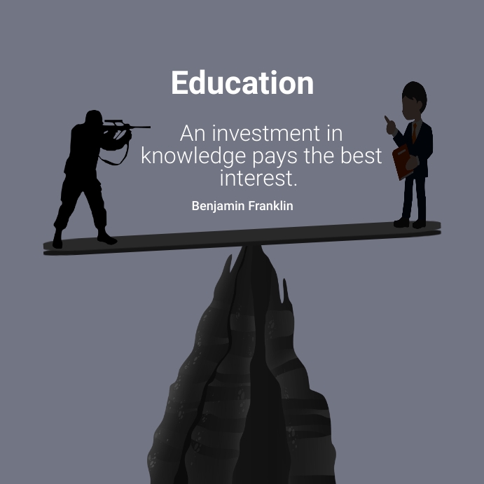 Education Quote Template | PosterMyWall