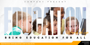 White Education Workshop Eventbrite Banner Template