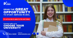 Educational Consultancy Ad Imagem partilhada do Facebook template