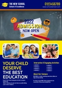 Educational A3 template