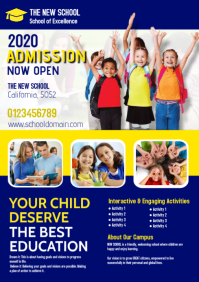 Educational A3 template