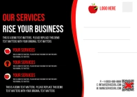 Educational Postcard template