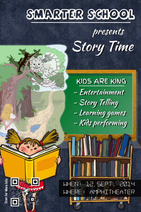 Educational Event promotion poster - PosterMyWall Template | PosterMyWall