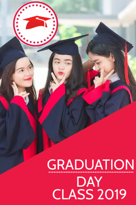 educational flyer,graduation day flyer Plakkaat template