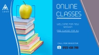 educational flyer,small business flyer Pantalla Digital (16:9) template