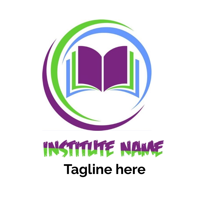 educational logo design || institution logo template