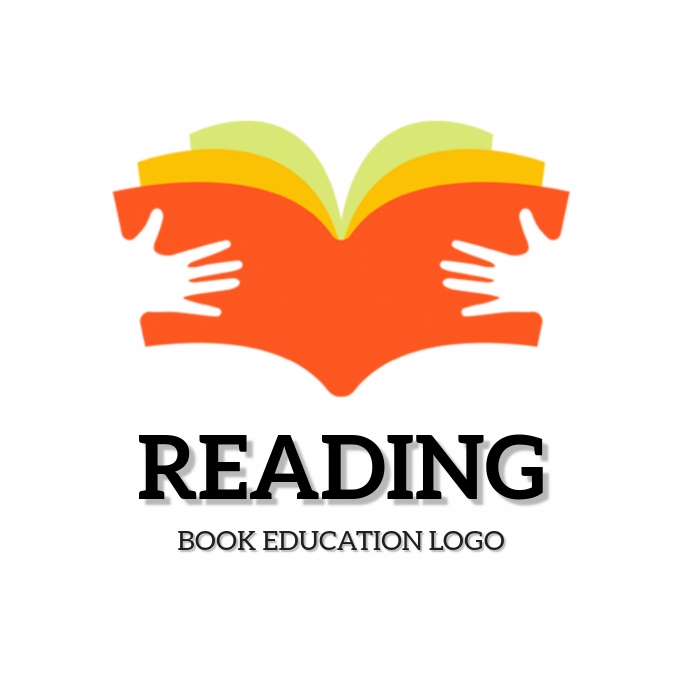 Reader Lab Logo Reading Logo Design Template