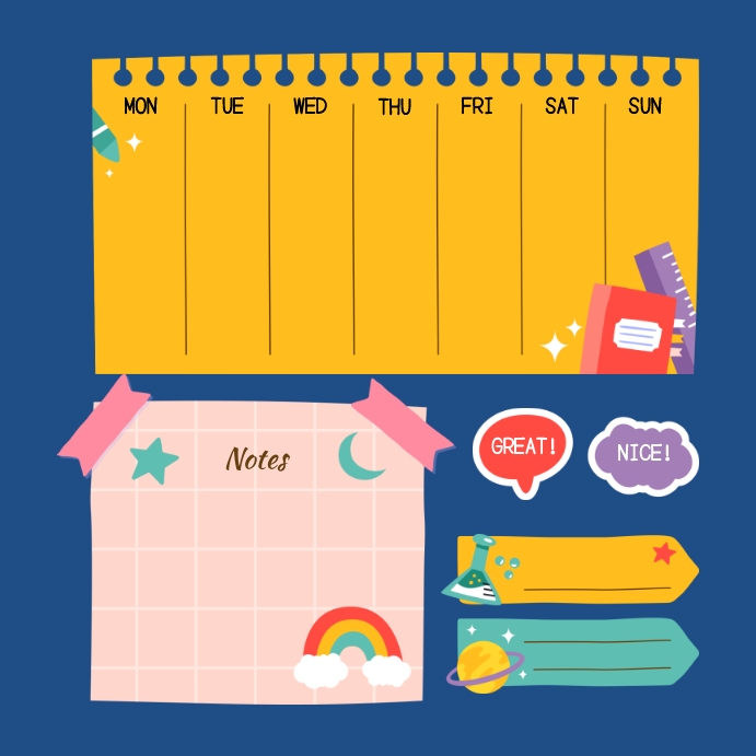 Plantilla de Educational Notes Flyer | PosterMyWall