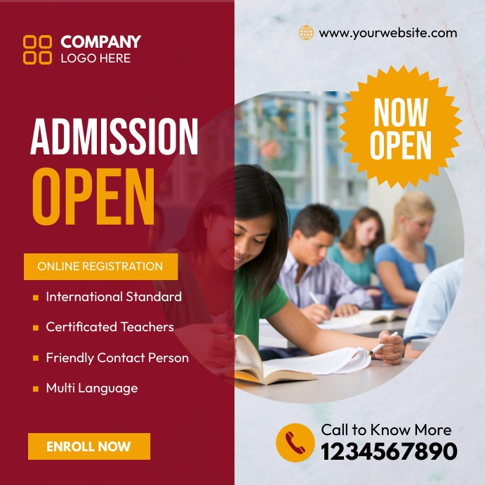 Educational Poster Ads Template | PosterMyWall