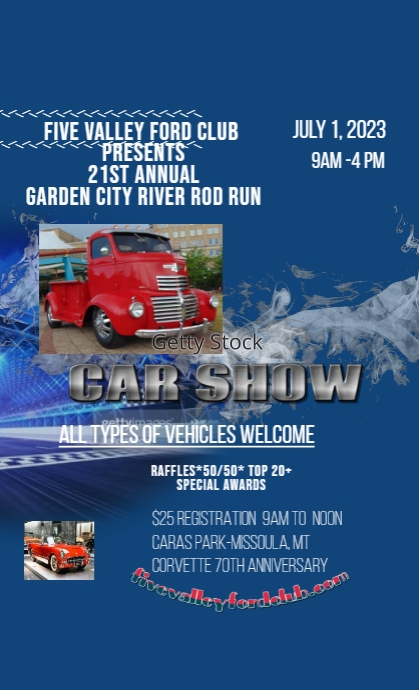Classic Car Show Street Racing Flyer (3) | PosterMyWall