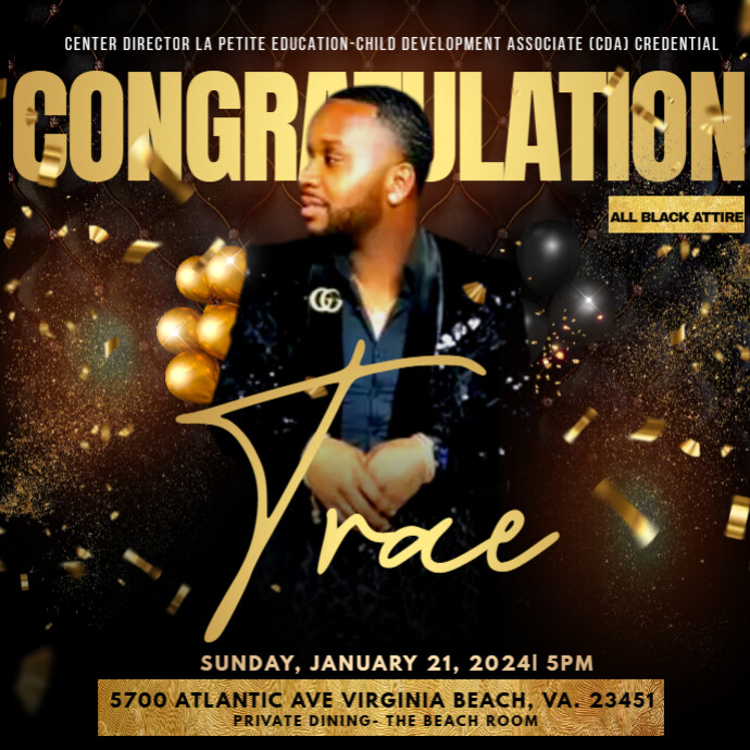 birthday celebration Instagram Post template