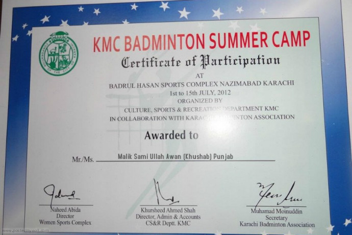 My Award Poster template