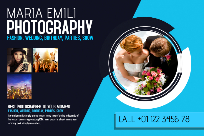 Create Eye Catching Photography Ads | PosterMyWall