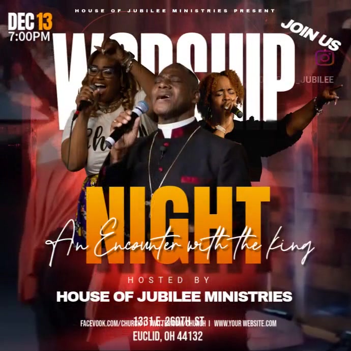 Copy of Black Maximalist Church Sunday Service Instagram Post ...