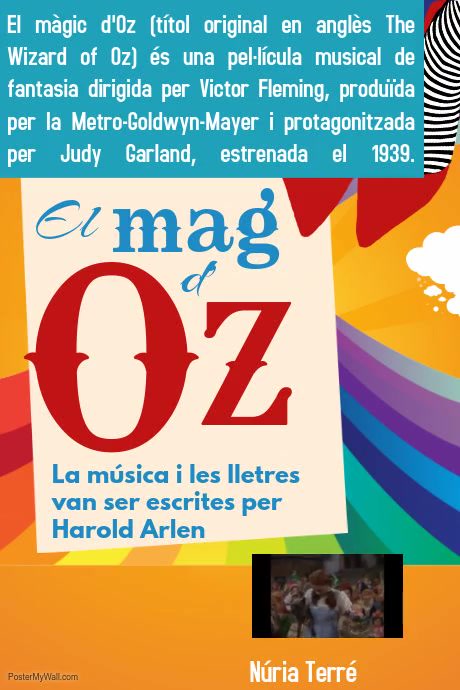 Copy of Wizard of Oz Theater Poster Template