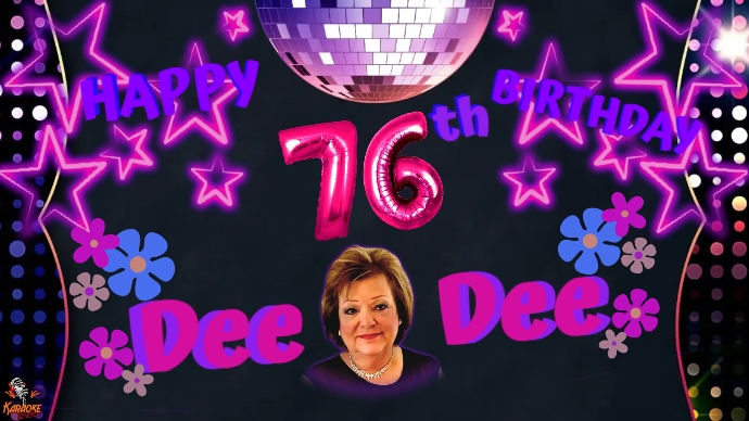 20230906 - DEE DEE Birthday Digital Display (16:9) template