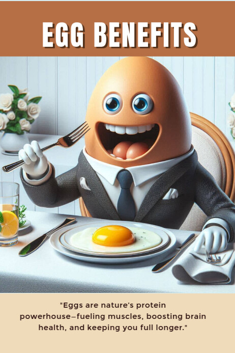 Egg benefits Iphosta template