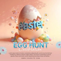 Egg Hunt Celebration Instagram Template
